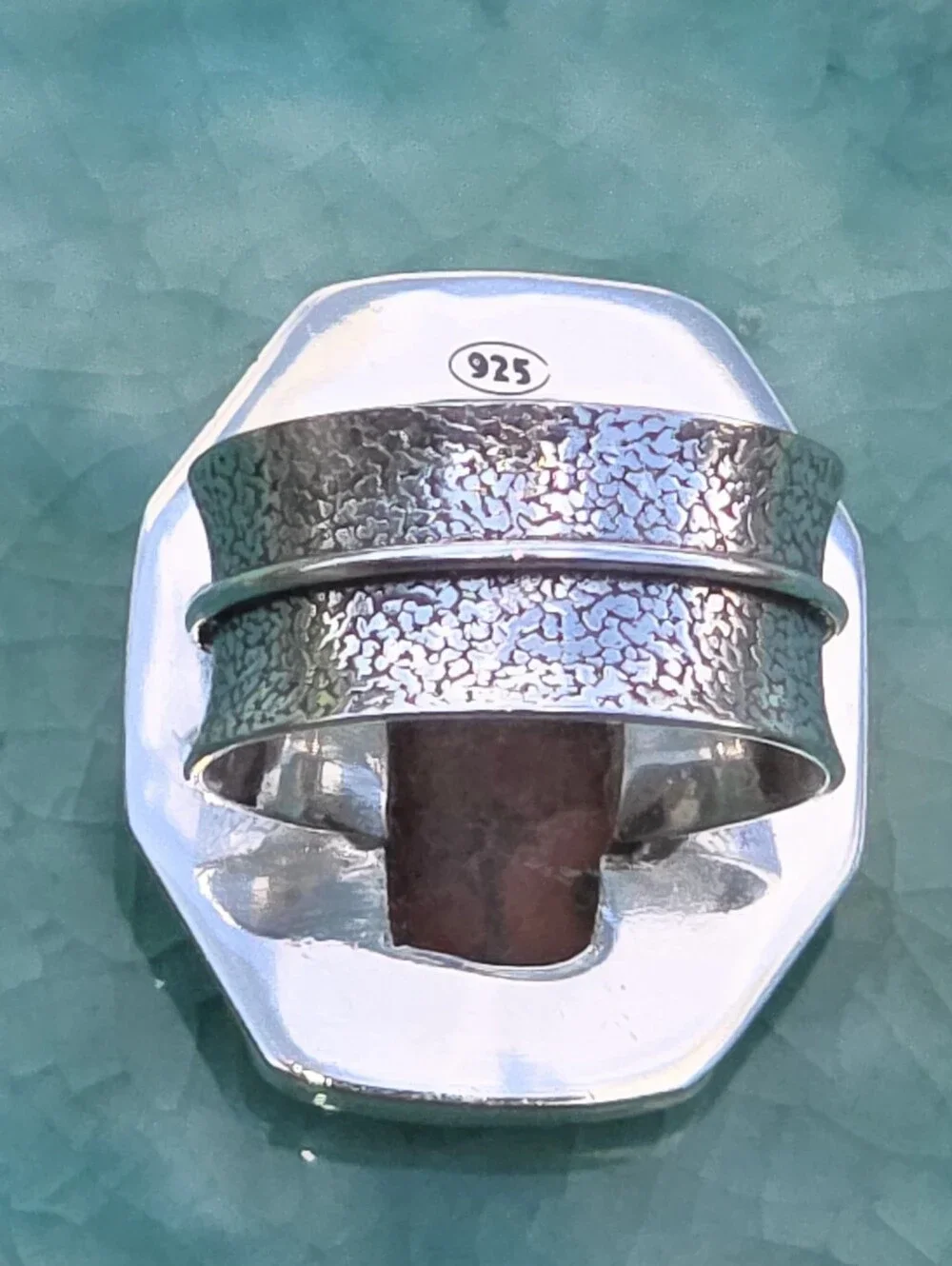 Cherry Creek Jasper Gemstone Ring In 925 Sterling Silver (7)